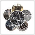 Incinerator grate, heat resistant steel castings